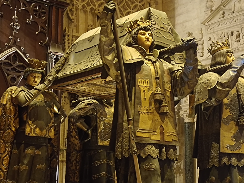 Tomb of Christopher Columbus Seville Cathedral 1000w